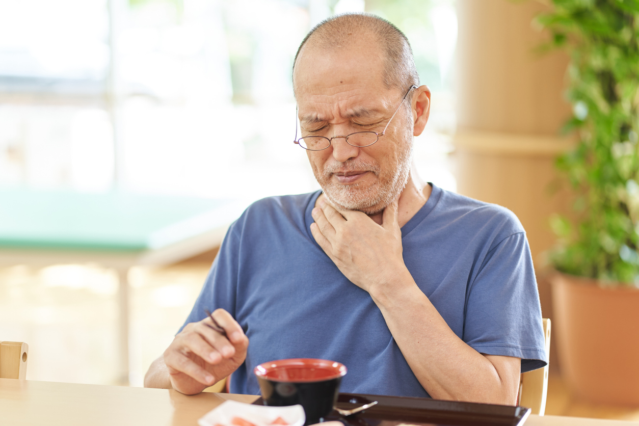Difficulties Swallowing Increased With Age