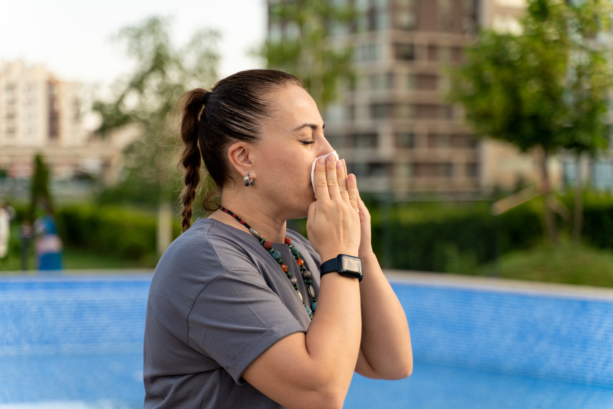 woman-has-sinus-infections-from-swimming